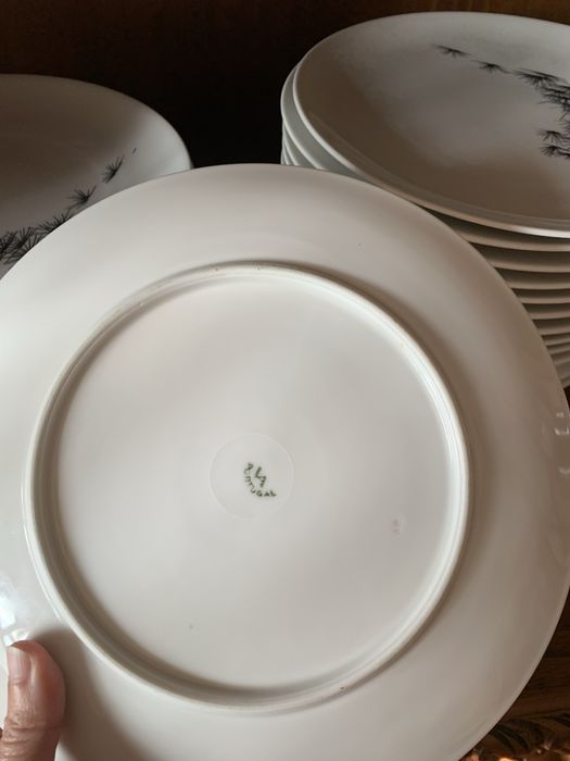 Serviço Vista Alegre - antigo - 72 peças