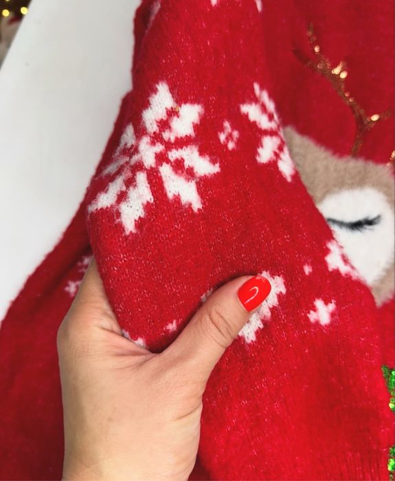 Новорічний светр. Светрик новий рік. Світер. Свитер новогодний