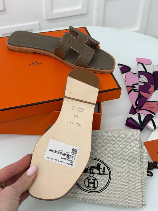 Шльопанці Hermes Oran люкс