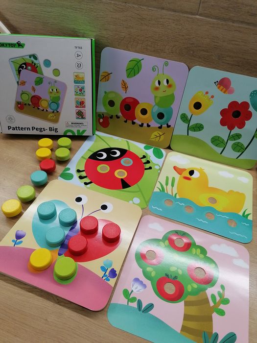 Перша дерев'яна мозаїка для 1+ Tooky Toy в ідеалі