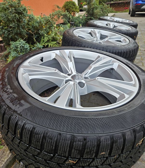 Felgi Audi 5x112 r21 + opony zimowe