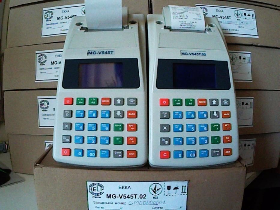 Кассовый аппарат MG-V545 T/T.02 КСЕФ/ Касовий апарат НОВЫЕ Акция!!!