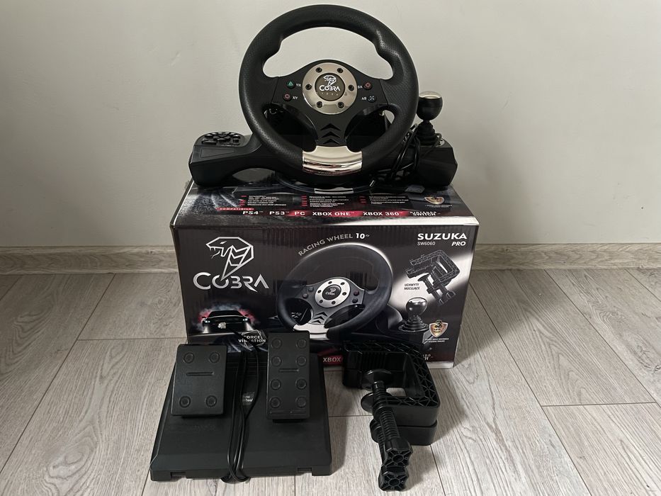Kierownica Cobra Suzuka SW6060 PRO / PC PS4 XBOX SWITCH / Stan Idealny