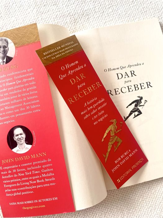 Livro O homem que aprendeu a dar para receber