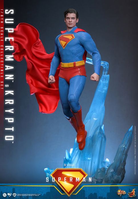 Фігурка 1/6 Hot Toys MMS 812 Superman 2025: Superman & Krypto
