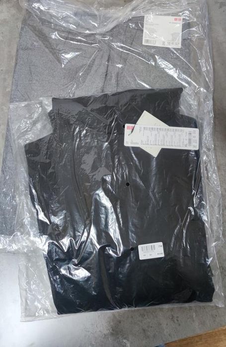 Широкі теплі укорочені штани UNIQLO з вовною 484255