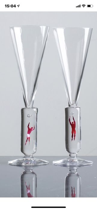 Flutes 31% Lead crystal KBoda - colecção