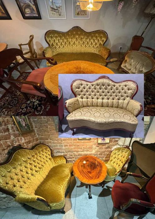 Antyki, meble, stare meble | krzesła, fotele, kanapy, sofy, stoliki...