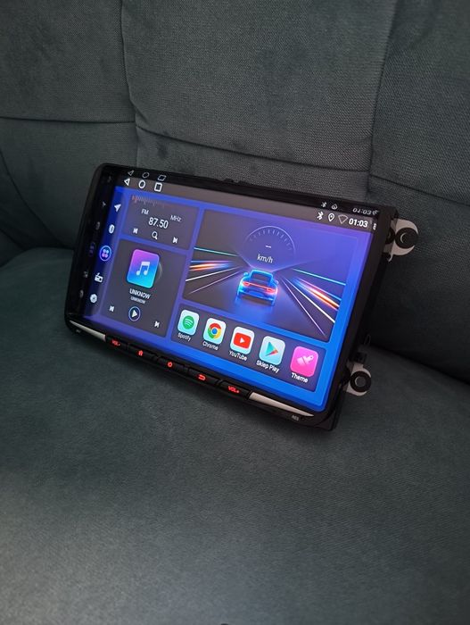 Radio Android 14 9cali Carplay  WiFi Android Auto  Passat b6/7 Golf Oc