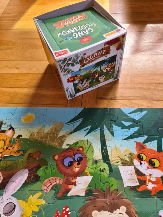 Puzzle gigant Gang Słodziaków