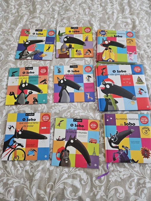 Coleção livros O Lobo