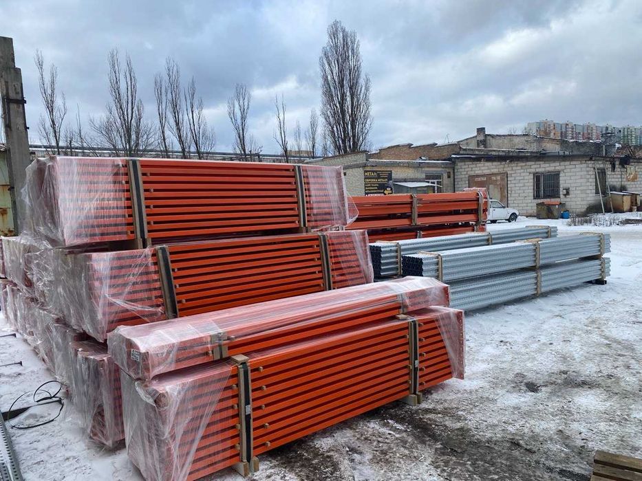 Продам Б\В стелажі для складу. Поставка січень 2026