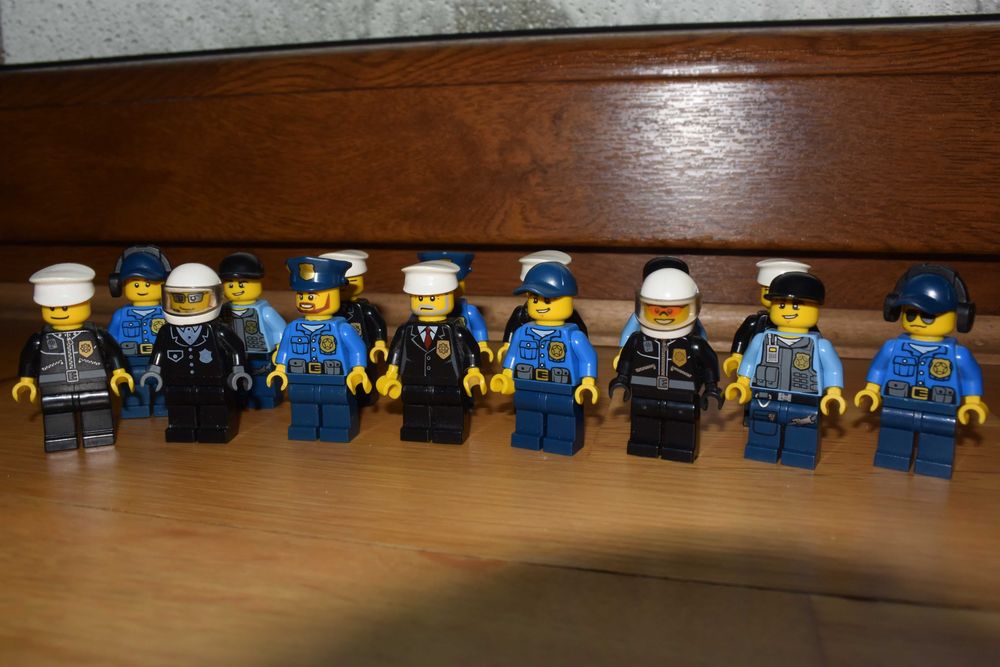 LEGO City Policja Figurka Minifigures Policjant Policja 23 Figurki
