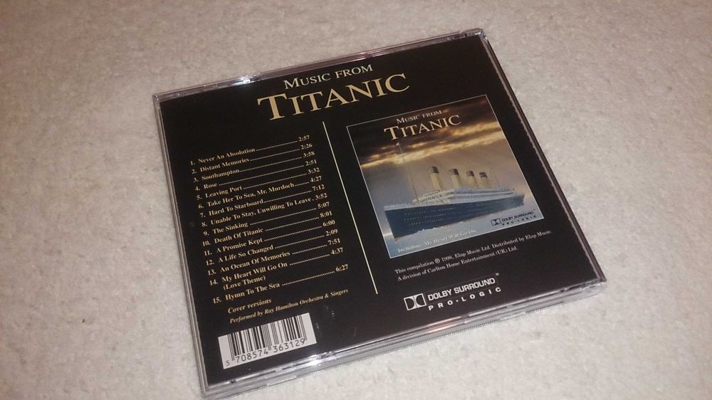 titanic (banda sonora do filme) cd