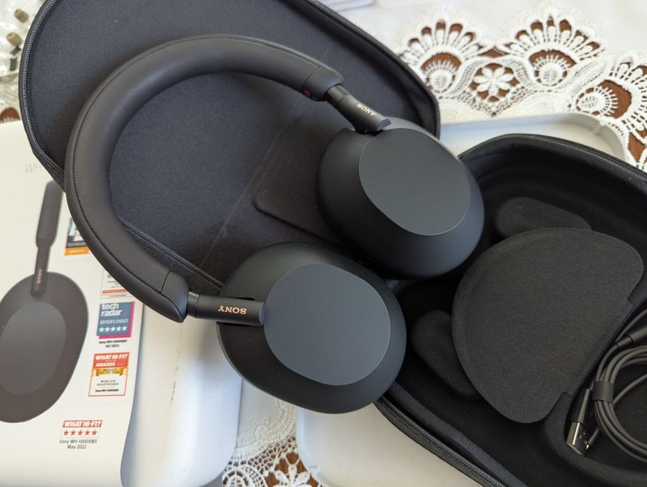 НОВІ Sony WH-1000XM5 Безпровідні Навушники/Супер Звук/Шумодав/Комплект