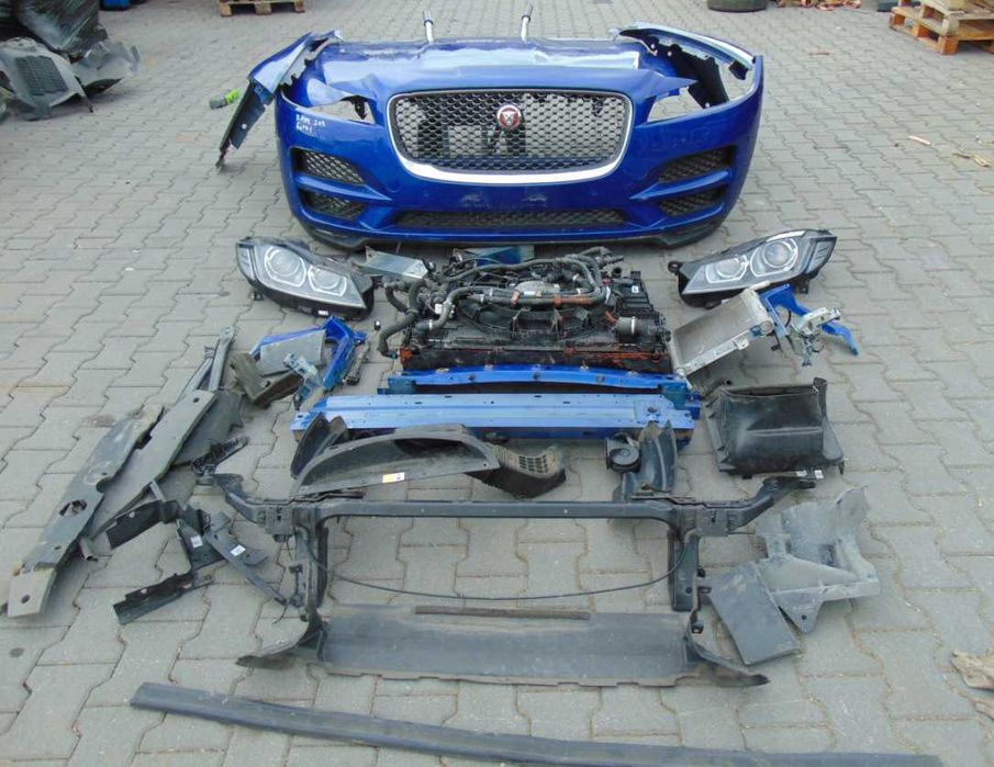 Бампер передний комплект передок морда JAGUAR F PACE fpace ягуар ефпейс разборка шрот