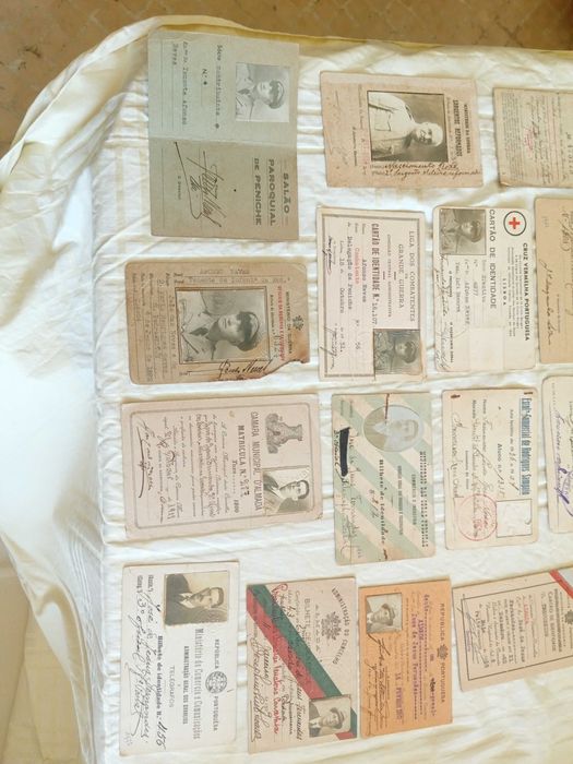 Cartões muito antigos