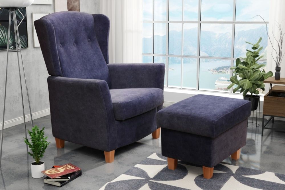 Fotel rozkładany USZAK telewizyjny, wypoczynkowy, mega wygodny