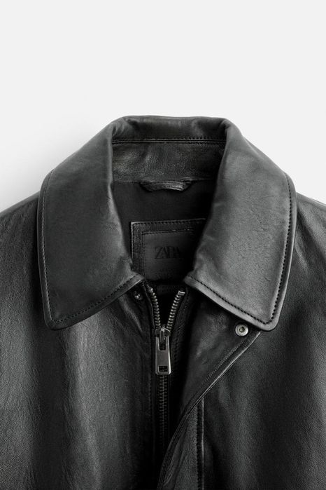 Kurtka skórzana. 100% skóra. Rozmiar XL. Zara.