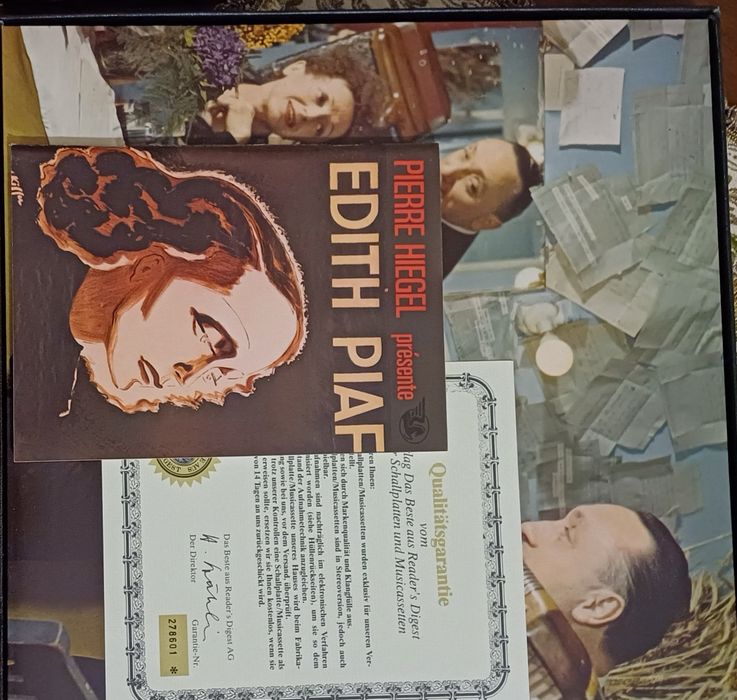 Edith Piaf BOX -4 LP winyl