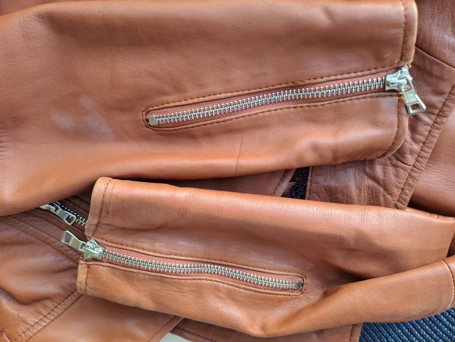 Куртка косуха натуральна шкіра