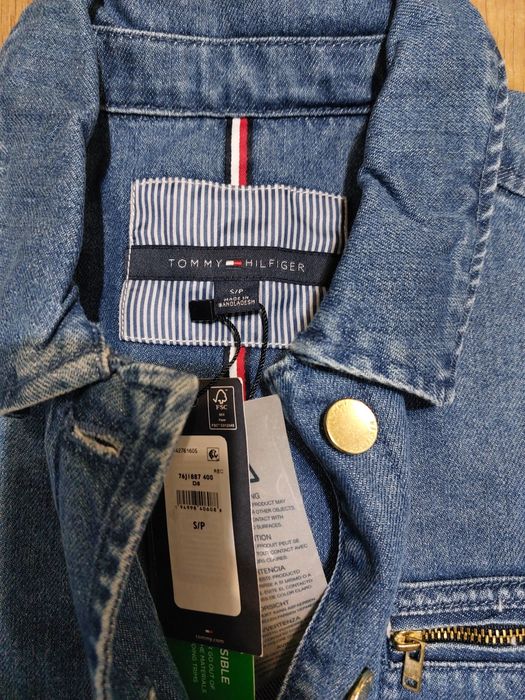 Джинсова куртка піджак-сорочка Tommy Hilfiger
