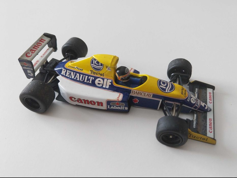 miniatura 1/43 WILLIAMS FW13B Thiery Boutsen (1990) | edição Onyx