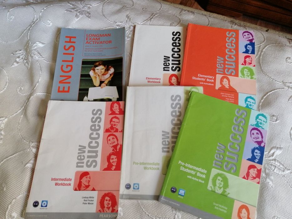 Английские французкие книги учебники frends, new success, amis,