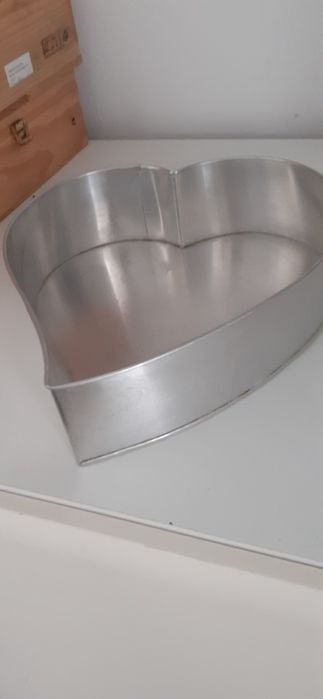 Forma bolos formato coração