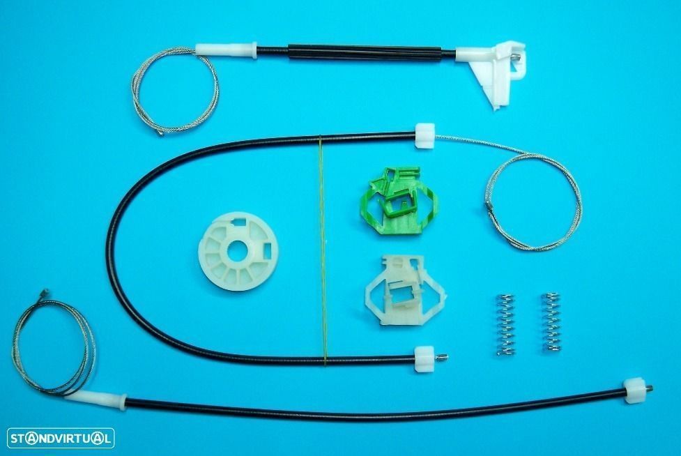 Kit  reparação elevador dos vidros Seat Ibiza Cordoba (frente)   NOVO