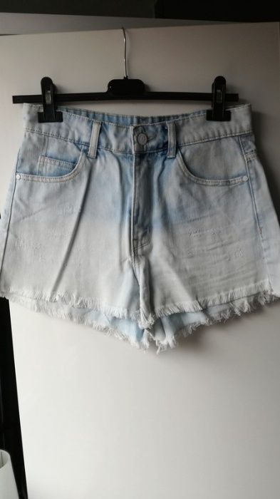 Spodenki jeansowe ombre