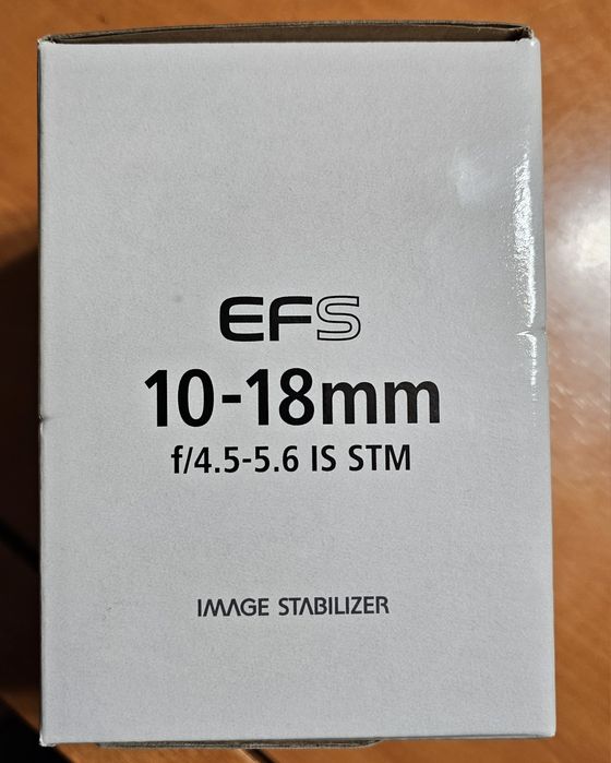 Lente Canon Efs 10-18mm