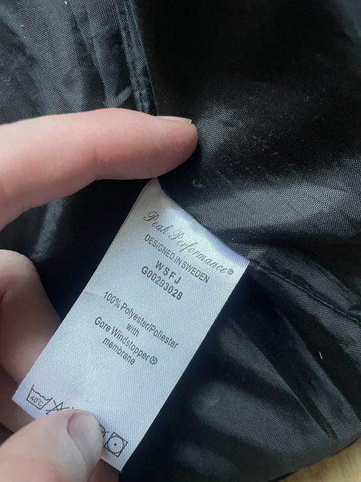 Peak Performance bezrękawnik puchowy kamizelka czarna S męska damska