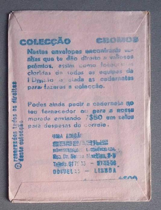 Carteira De Cromos Caricaturas do Futebol