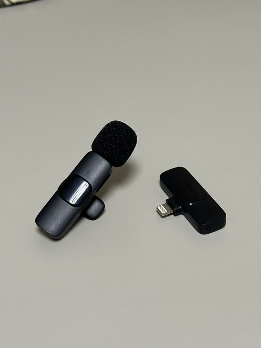Микрофон петличный беспроводный для iPhone