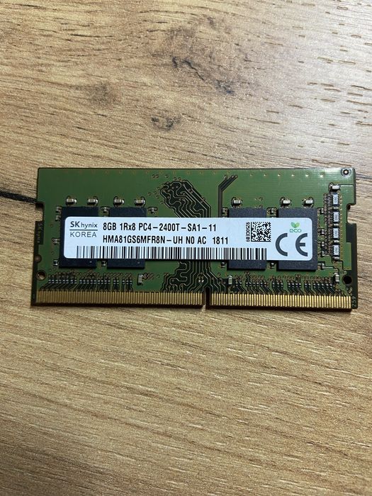 Pamięć ram DDR4 8GB do laptopa