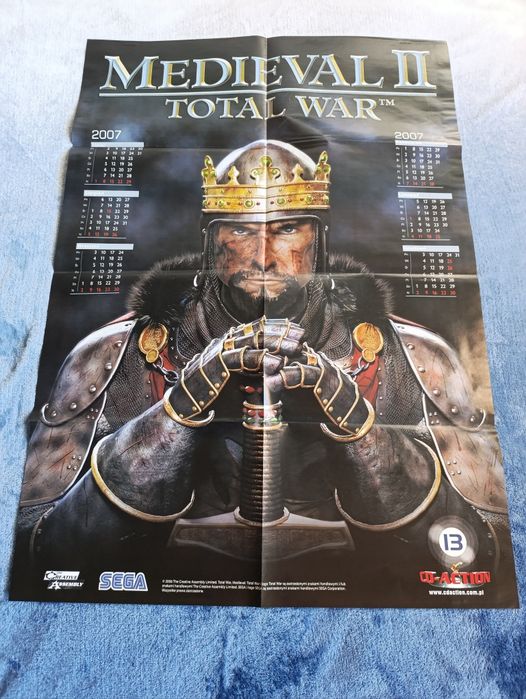 Plakat dwustronny Guild Wars oraz Medieval 2