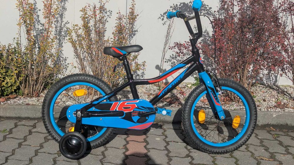 NOWY aluminiowy rower dziecięcy Giant Animator 16" koła + kółka boczne