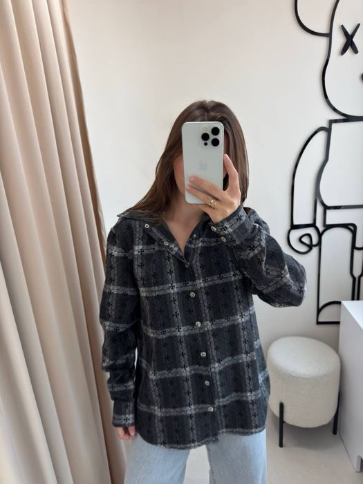Сорочка Chrome Hearts сіра розмір S