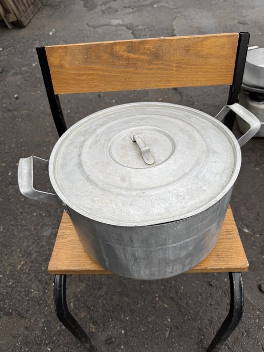 Посуда алюминиевая кастрюли 12л 15л 20л 40л 50л производства ссср