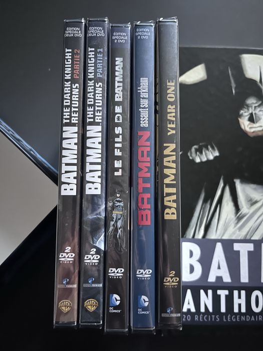 Batman anthologie komiks i 4 animowane filmy dvd
