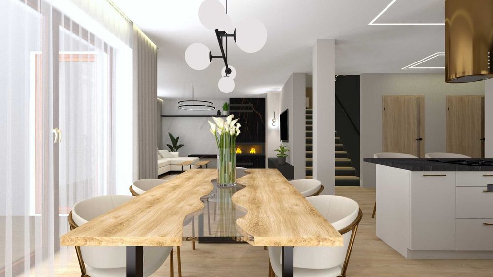 Projektowanie wnętrz / Projektant wnętrz / Wizualizacja 3D