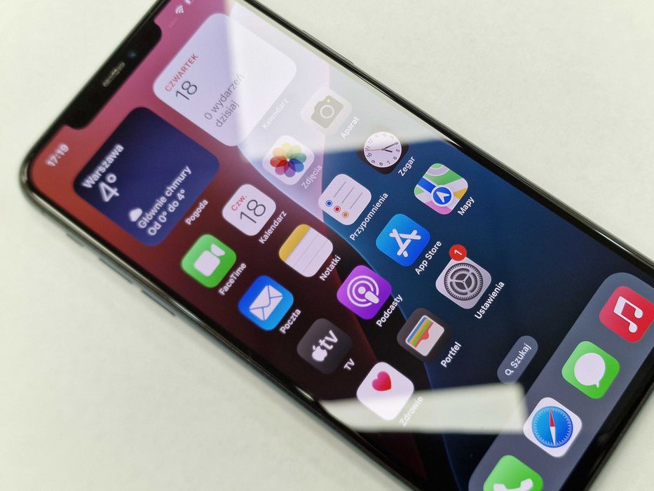 Iphone 11 PRO MAX 64GB/ Green/ Bat 81%/ Grade A-/ Gwarancja + ładowar