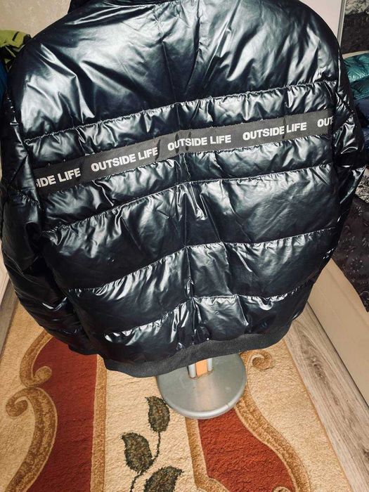 Куртка - бомбер пуховик