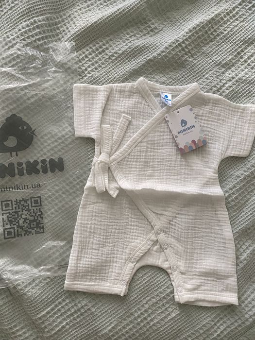 Песочник муслиновый белый Minikin