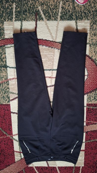 Czarne eleganckie spodnie
