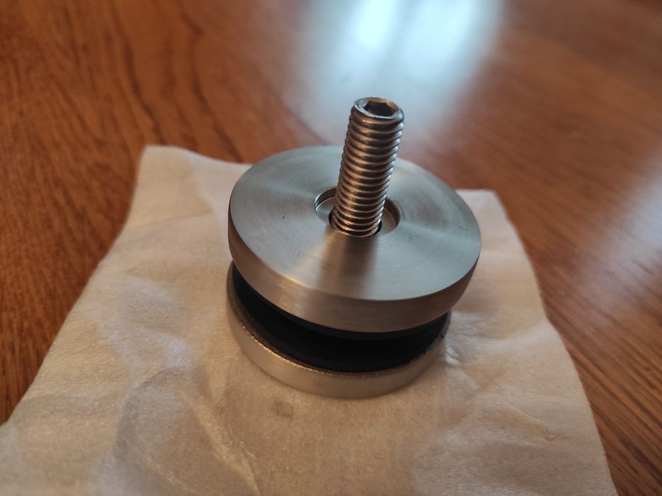 Uchwyt do szkła INOX 50mm/M10