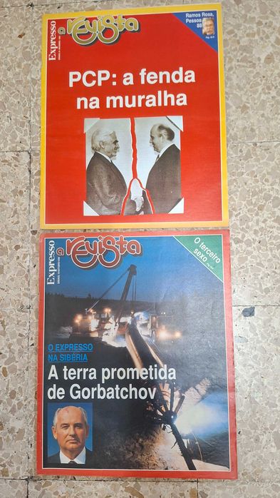 Jornais e Revistas antigas 1976 a 2013
