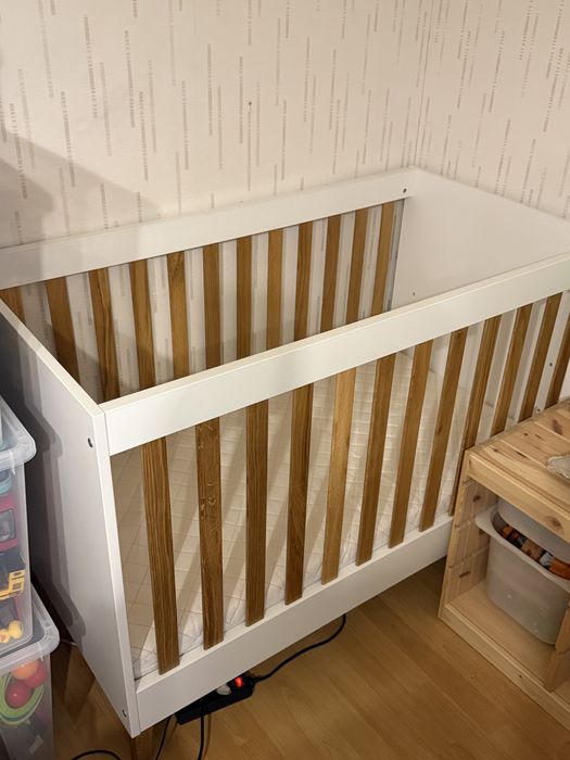 Łóżeczko niemowlęce marki Kocot Kids”KUBI”