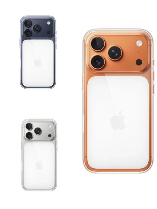 Чохол прозорий + Animation iPhone 17 Pro Max айфон про макс чехол
